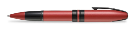 Sheaffer Icon Rollerball Pen - Metallic Red Lacquer Black PVD Trims